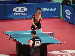 15歳張本美和、伊藤美誠撃破でベスト4「特徴はある程度知っていた」　“パリ五輪3人目”の可能性については……【全農CUP大阪】 画像