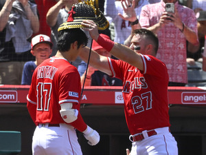 【MLB】「62年間で最高のコンビ」大谷翔平とトラウトが残した驚異の得点圏“長打率”　「2人が同じチームだったら……」と揶揄するファンも 画像
