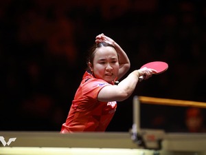 伊藤美誠、満身創痍の8強入りに安堵「3時間おきに熱を測る状態」　世界3位の陳夢超えには「1ゲームを頑張って取りたい」【WTT女子ファイナルズ】 画像