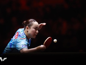 伊藤美誠、陳夢に完敗で平野美宇との差は34.5点変わらず　パリ五輪へ厳しい状態で全日本選手権へ【WTT女子ファイナルズ】 画像