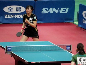 15歳・張本美和、“エース”早田ひなに9度目の正直　殊勲の選考会初優勝、逆転パリ五輪入りの可能性も【2023年名場面】　 画像