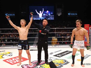 【RIZIN.45】平本蓮の弟・丈が兄へ勝利のバトンを繋ぐ　元ホストYUSHIに判定勝ちデビューV 画像