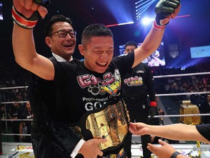 「ぐにゃぐにゃして……」堀口恭司、神龍誠戦を回顧　“RIZIN史上初”の2階級制覇も「ベルトは付録」と持論 画像
