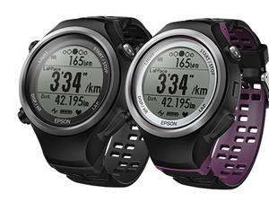 エプソン、脈拍計測機能搭載のGPSスポーツモニター「SF-810B」「SF-810V」を発売 画像