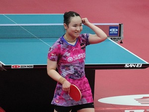 パリ五輪へ負けられない伊藤美誠、野村萌とのフルセットの接戦を制し5回戦へ進出【全日本卓球】 画像