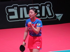 張本美和がVMの激闘で敗れる　指揮官は課題に言及「10－9からの凡ミスは……」　平野美宇は五輪選考レースの“休養”【Tリーグ】 画像