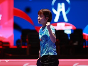 平野美宇が躍動、ストレートで銀メダル以上確定　日本女子が“五輪トリオ”で中国が待つ決勝へ【世界卓球】 画像