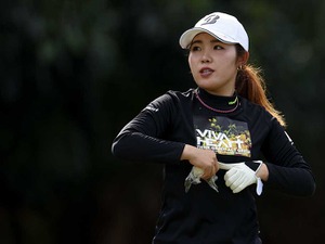 古江彩佳、前半パー3で痛恨のダボも……後半2バーディで巻き返し「71」　粘りのゴルフでスコアを伸ばす 画像