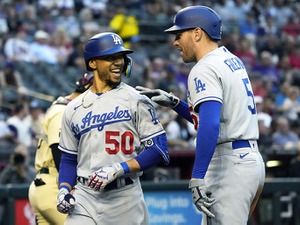 【MLB】「最強打線の原動力」メジャーの“二塁打王”争いトップがフリーマン、ベッツも2位にランクイン 画像