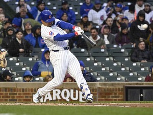 【MLB】ノーアーチ続く大谷翔平を尻目に、鈴木誠也が“185キロ”弾丸1号　チームメートも「あれはミサイル」「特別な種類のパワー」と驚き 画像