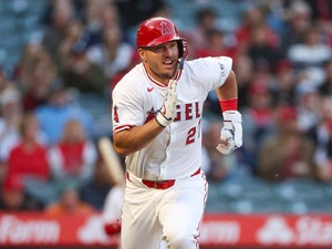 【MLB】トラウトの走力データは「原付バイク」　32歳でも全く衰えない驚愕のスピード、6年ぶり1試合2盗塁 画像