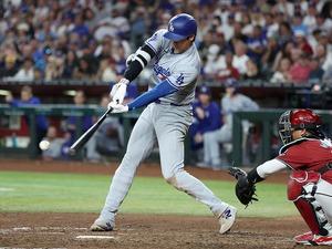 【MLB】大谷翔平、ダメ押し“173キロ”左前適時打で5試合ぶりマルチ　現地実況「毎回ハードヒットできるのはなぜ」 画像