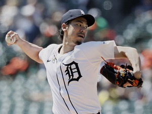 【MLB】「すごくホッとした」前田健太、ヌートバー斬りで今季初勝利　元巨人マイコラスとの投げ合い制す 画像