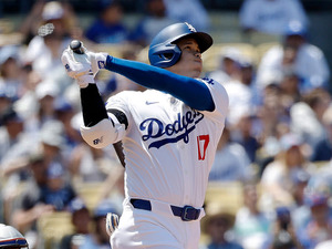 【MLB】大谷翔平「2番DH」スタメン　アクーニャJr.擁する“スター軍団”ブレーブス相手に5試合ぶり8号放つか 画像