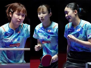 早田ひな、張本美和、平野美宇の“五輪トリオ”の躍動に期待　伊藤美誠はドイツのベテランと初陣へ【サウジスマッシュ】 画像