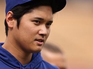 【MLB】大谷翔平、現地記者が離脱の可能性に言及「2度のMVP受賞者に何かあれば……」　欠場濃厚も13日に状態確認へ 画像