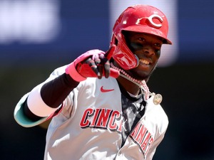 【MLB】「110盗塁ペース」22歳の怪物デラクルーズが速すぎる……ドジャース戦で“1試合4盗塁”の荒稼ぎ 画像