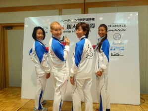 人魚ジャパン、作戦勝ち！…フリーダイビング日本代表女子、銀メダル報告会 画像