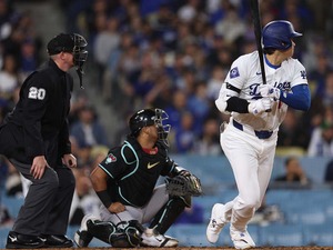 【MLB】大谷翔平、剛球左腕から“8試合ぶりマルチ”中前打　米メディア「心配はしていない」 画像