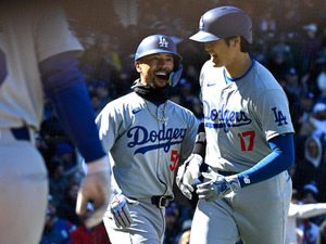 【MLB】「打線の中でアプローチも変わる」大谷翔平、1番起用か……ベッツ骨折の「痛手」に指揮官が示唆 画像