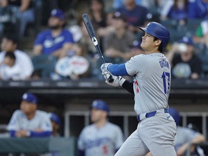 【MLB】大谷翔平「1番DH」スタメン　左打者“被弾0”のルーキー左腕から今季26号アーチで連敗阻止なるか 画像