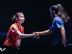 早田ひな、旋風起こした仏19歳を下し2週連続2冠達成　伊藤美誠、平野美宇撃破の難敵に貫録のストレート勝利【WTTスターコンテンダー リュブリャナ】 画像