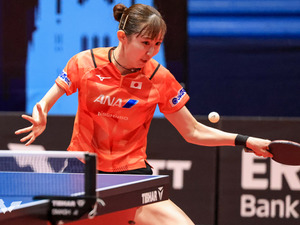 「ハヤタが先頭に立つ」早田ひな、大会公式も優勝候補に太鼓判　ライバルの存在も指摘「ハリモトやイトウが……」【WTTスターコンテンダー リュブリャナ】 画像