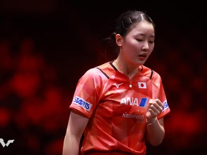 張本美和、公式が新たなスターに熱視線「新進気鋭の一人」　最年少記録も視界、マカオでの躍動に注目「歴史を作る可能性」【ITTFワールドカップ2024】 画像