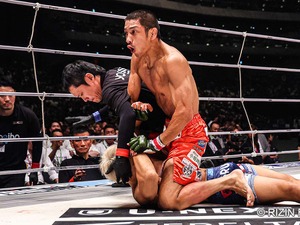【超RIZIN.3】“崖っぷち”46歳・所英男、右一閃でヒロヤを下し引退回避　妻には「病気を治して、いっぱい好きなところへ行こう」 画像