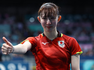 殊勲の銅・早田ひなが明かした苦悩「神様から意地悪されるとは思わなくて……」　韓国のエース・申裕斌を下してつかんだ涙の初メダル【パリ五輪2024】 画像