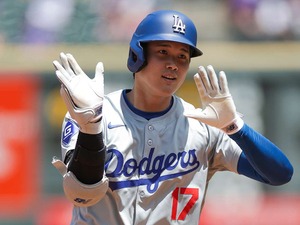 【MLB】同僚ロハス、大谷翔平らの“個性豊かな”塁上パフォーマンスを解説　「特にショウヘイは……」 画像