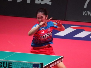 木原美悠が“0－11”からの大逆転を振り返る「戦術がまとまってなかった」　カギを握った指揮官の助言と最終ゲームの壮絶ラリー【Tリーグ】 画像