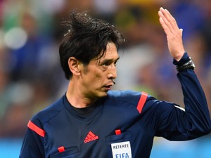サッカー西村主審、国際審判員候補から外れる「ありがとう」「これからもがんばって！」 画像