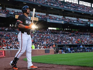 【MLB】“現役最強スイッチヒッター”がジャッジ＆大谷翔平に続き40HR到達…　史上8人目の大台超え、オ軍29歳が送る歴史的シーズン 画像