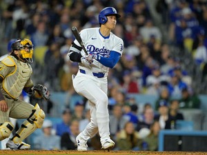 【MLB】大谷翔平、値千金の勝ち越し“爆速188キロ”弾丸タイムリー二塁打　米メディア興奮「ショウヘイは勝ちたいのだ」 画像