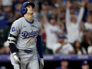 【MLB】大谷翔平、4試合ぶり54号アーチで2試合連続猛打賞　米記者あ然「三冠王が見えてきた……」 画像
