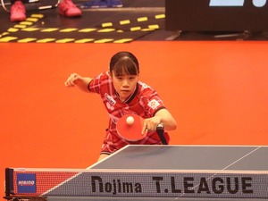 日本生命で存在感示した17歳の成長株・上澤杏音　指揮官が言及した評価ポイント、先輩サウスポーの早田ひなは「憧れの存在」【Tリーグ】 画像