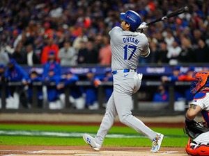 【MLB】大谷翔平、2試合連発“190キロ”先頭打者アーチ　敵地沈黙の一撃「彼は止められない」 画像