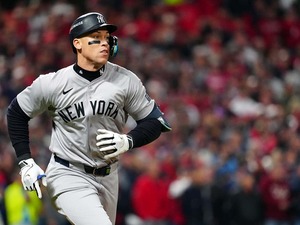 【MLB】「これが野球」2戦連発ジャッジ、逃げ切り失敗の救援陣かばう　スタントンとのアベック弾も空砲……ヤンキースまさかのサヨナラ負け 画像
