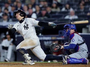 【MLB】ヤ軍救う満塁弾の23歳は「デレク・ジーターを崇拝していた」　ダメ押し弾のトーレスはエースに託す「ゲリットは野球界最高の投手」 画像