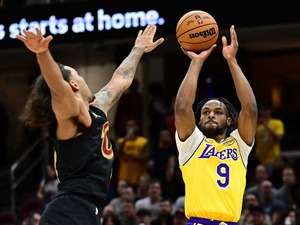 【NBA】「世界で一番素晴らしいこと」レブロン・ジェームズ、息子ブロニーの初得点を祝福　八村塁の連続2ケタ得点は4試合でストップ 画像