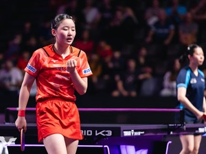張本美和、世界6位に浮上の16歳が中国勢とのタイトル争いに参戦　孫穎莎、陳夢が不在のなか優勝候補本命は……【WTTチャンピオンズフランクフルト】 画像