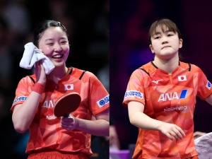 進化の張本美和＆飛躍の大藤沙月に期待がかかる躍進　日本女子“新世代”が上位進出と中国勢撃破なるか【WTTファイナルズ福岡】 画像