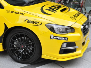 【ジャパンカップ14】MAVIC仕様のレヴォーグ登場！最高峰レースをスバルがサポートする理由 画像