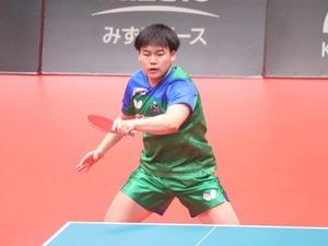 松島輝空が対戦熱望の張本智和戦を振り返る　中国超級リーグ挑戦にも言及、2025年は「相手に来られても実力で勝つ」【Tリーグ】 画像