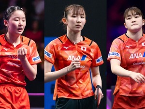 早田ひな、第1シードのエースが完全復調なるか　躍進の張本美和＆大藤沙月もV争いに参戦、女子単は日本勢3つ巴か【WTTスターコンテンダードーハ】 画像