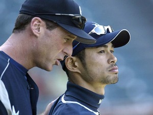 【MLB】イチロー氏は休養日でも「スパイクを履き、バットを横に置き、手にはグローブ」　元指揮官の“親友”メルビン氏がエピソード明かす 画像