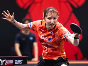 早田ひな、優勝争いも視界のエースが世界4位の陳幸同と大一番　堅実なラリー力が武器の中国勢撃破で4強入りなるか【シンガポールスマッシュ】 画像