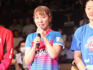 平野美宇、PO進出に導いた主将が見せる圧巻の「.938」　“前任者”石川佳純の歴代最高勝率上回る条件は……【Tリーグ】 画像