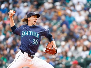 【MLB】米データサイトが選ぶ“最強投手陣”はマリナーズ　先発ローテ全員に2桁勝利の可能性…盤石布陣で失点数は最少予想 画像